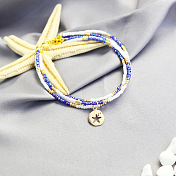 Bracelets de perles de rocaille colorées