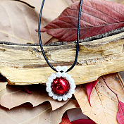 Red Pearl Pendant
