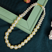 PandaHall Selected tutorial sulla collana di perle con perline dorate