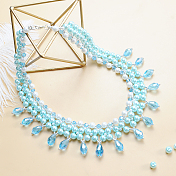Multi-strand Pearl Bib Necklace