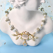 Exquisite Halskette mit Juwelenanhänger