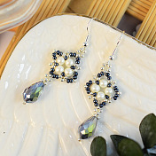 PandaHall Selected idée de boucles d'oreilles pendantes en perles en forme de goutte