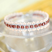 Bracelet en perles de verre_