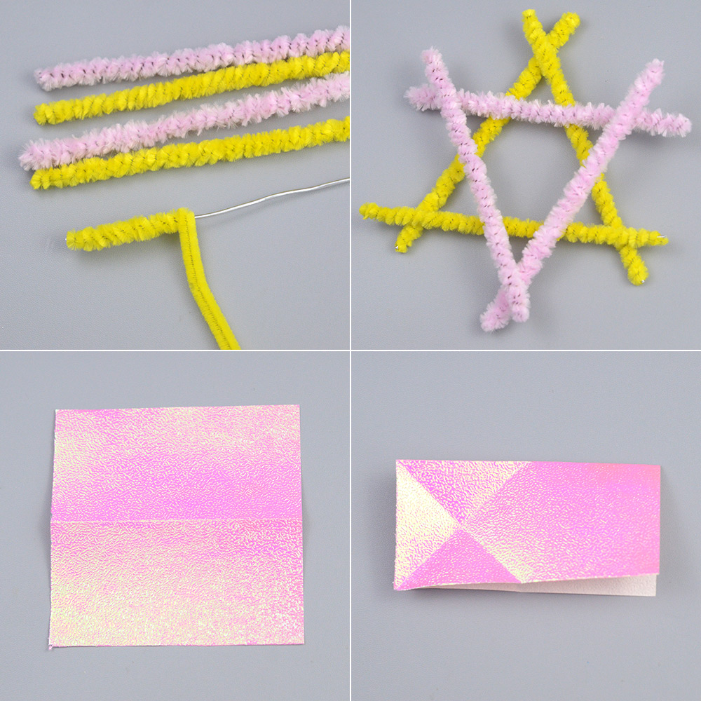 Оригами цветок колокольчик