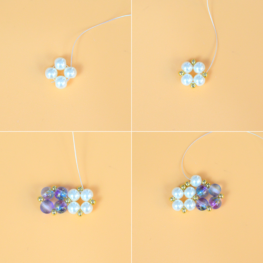 PandaHall Selected мастер-класс по браслету из жемчужного бисера_-3