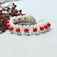 Pearl Beads Stitch Bracelet