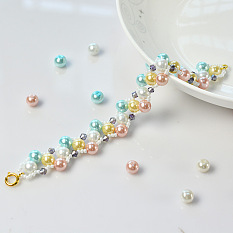Bracelet d'été avec perles colorées