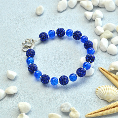Exquisite Glass Beads Bracelet