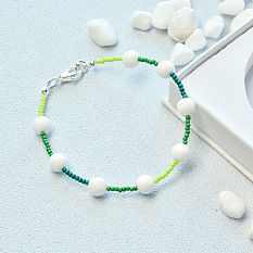 Gradient Color Seed Beads Bracelet