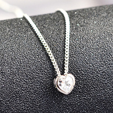 Simple Love Pendant Necklace
