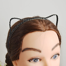 Lindos accesorios para el cabello con orejas de gato