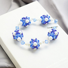 Bracelet bleu marine