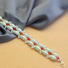 Rice Shape Beads Bracelet