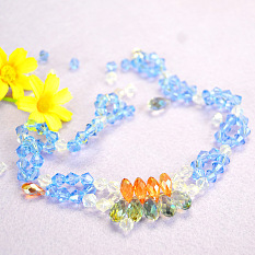 Colorful Glass Beads Bracelet