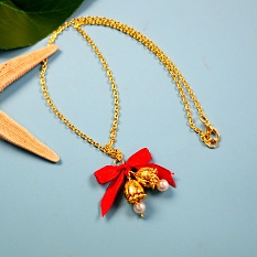 Christmas Bell Necklace