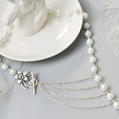 Collier classique en chaîne de perles