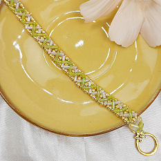 Elegant Bugle Beaded Bracelet