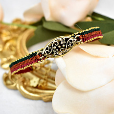 Braided Bracelet with Link