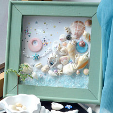 Muschelperlen Malerei