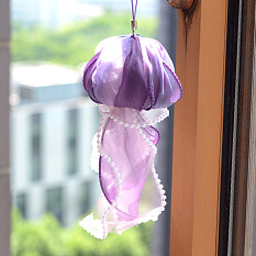 Медуза из лент своими руками