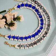 PandaHall Selected idea sobre pulsera de cuentas de vidrio con perlas