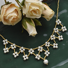PandaHall Selected Idee einer eleganten Perlenkette