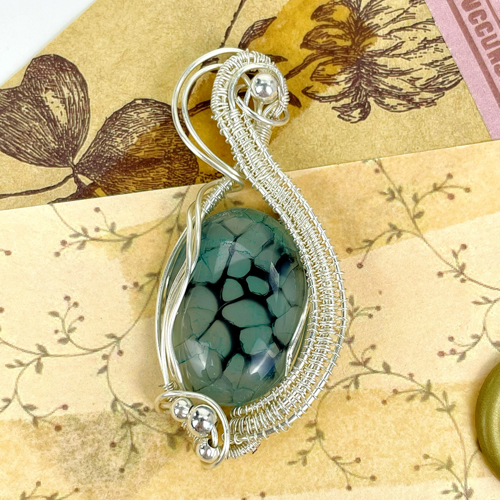 Подвеска из проволоки-6