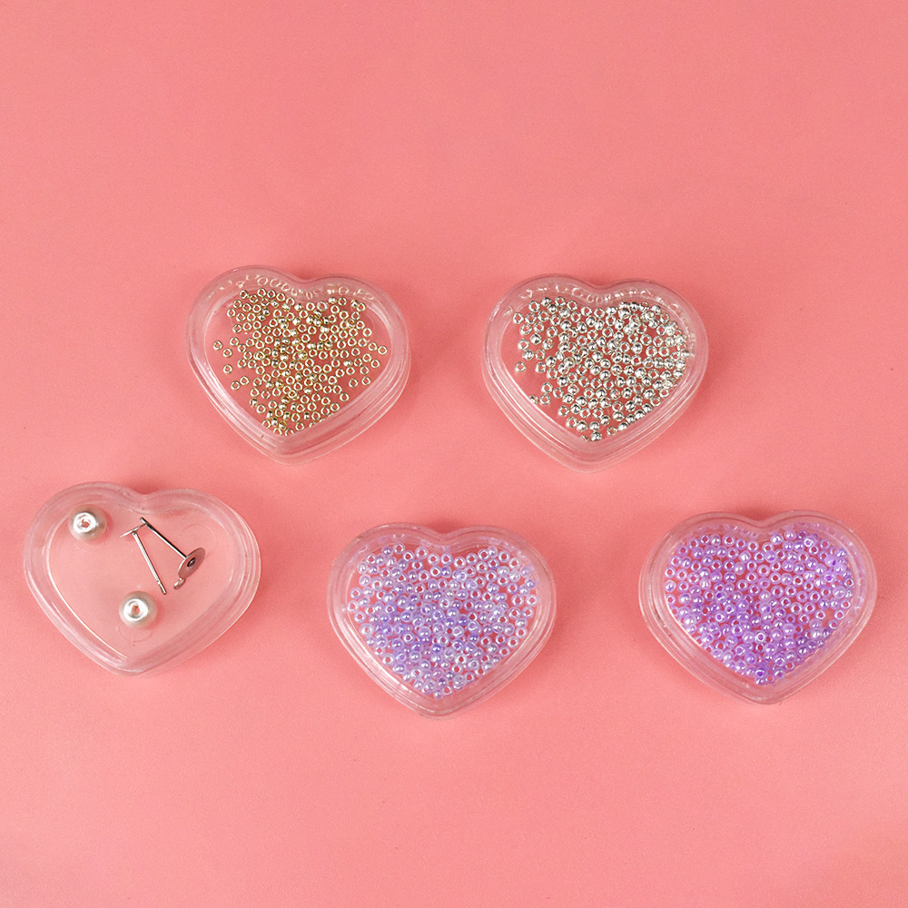 PandaHall Selected мастер-класс по изготовлению серег с ромашками из фиолетовых бисера-2