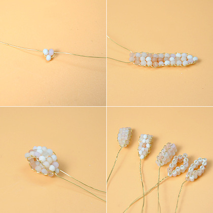 PandaHall Selected Idee zu perlenbesetzter Haarnadel
