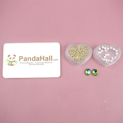 Eingefasster Ring mit Strass-Cabochon-2
