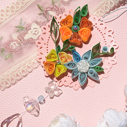 Квиллинг цветок ветряная музыка