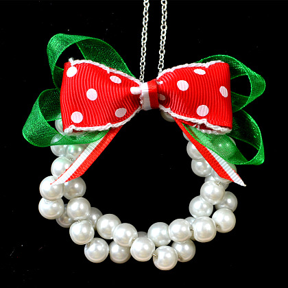 Perlen-Weihnachtsornament-Kranz-7