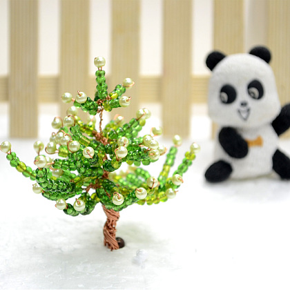 Mini árbol de navidad tridimensional-1