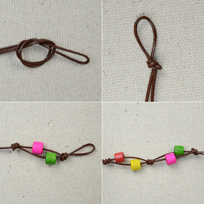 Colorful Wood Beads Bracelet | Pandahall Inspiration Projects