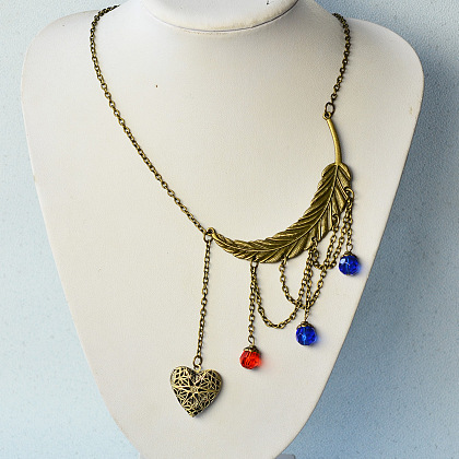 Tibetischen Stil Perlenkette Halskette-1