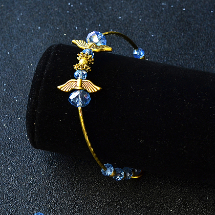 Bracelet de perles d'aile d'ange-1