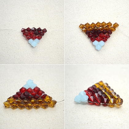 Conjunto de joyas de cristal de caramelo-4