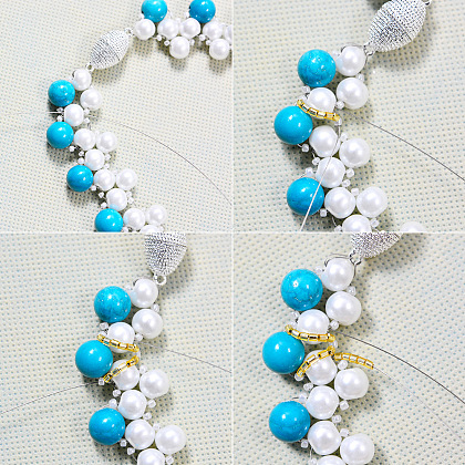 Mixed Beads Choker Necklace-5