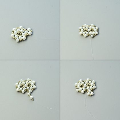 Collier en point de perles en forme de coeur pour la saint-valentin-4