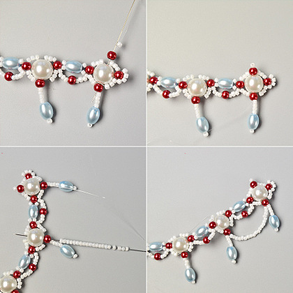 Stilvolle Halskette mit hübscher Perle-7