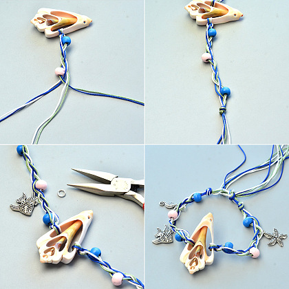 Bracelet style coquillage océan-3