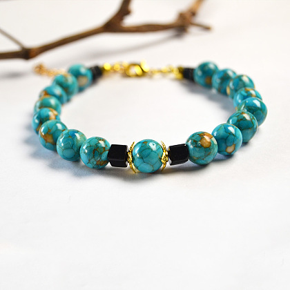 Bracelet turquoise exquis-5