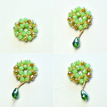Green Crystal Earrings | Pandahall Inspiration Projects