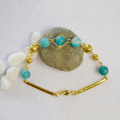 Браслет из металлического шарика