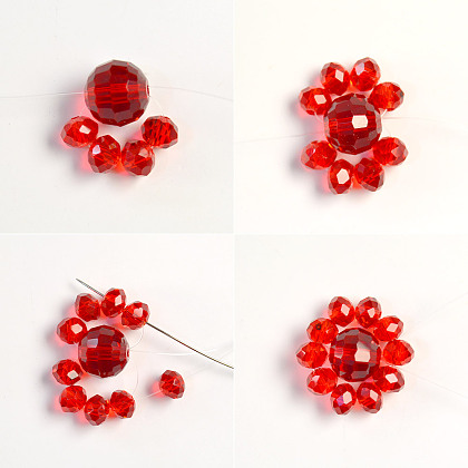 Rote Kristallkette-3