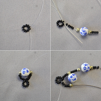 Special Bracelet with Ceramic Beads-3