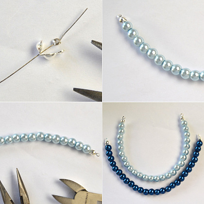Pearl Crystal Bracelet-3