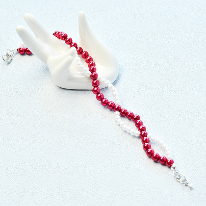 Elegant Bracelet with Pearls-6