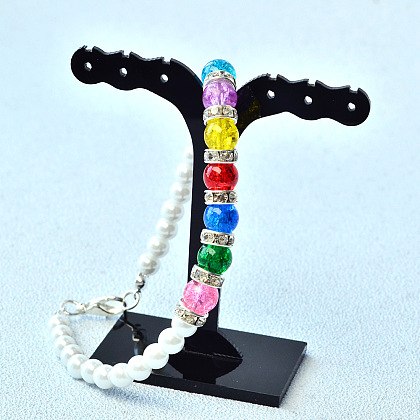 Elegant Colorful Glass Beads Bracelet-4
