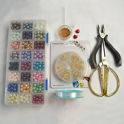 Серьги с жемчугом в форме сердца-2